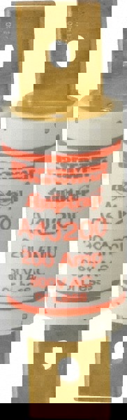 Cylindrical Fast-Acting Fuse: J, 200 A, 41.3 mm Dia